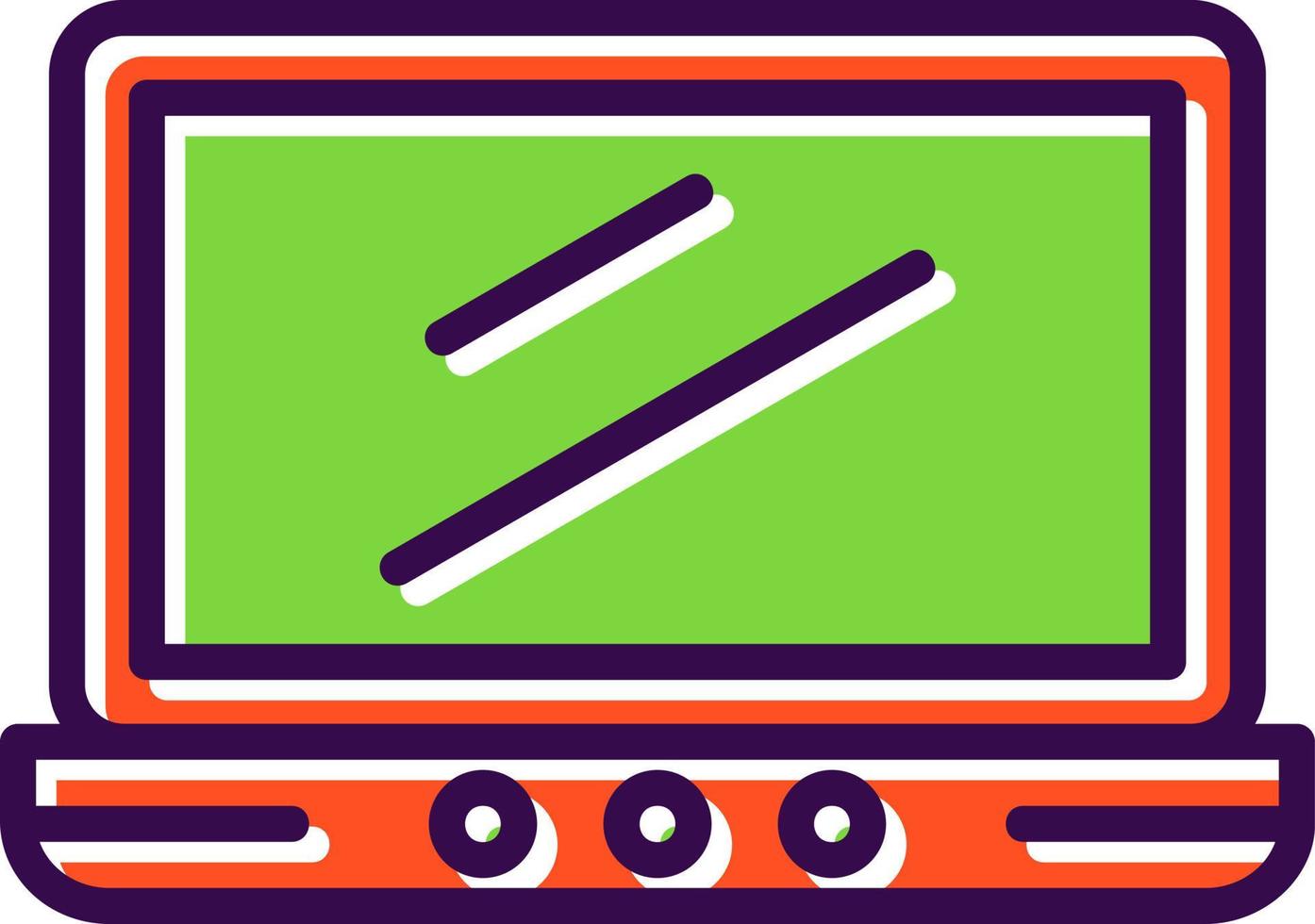 Laptop Vector Icon Design