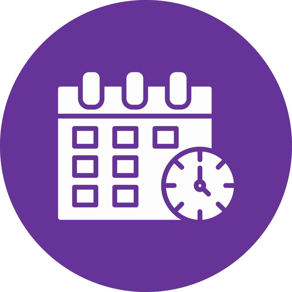 Period Time Vector Icon
