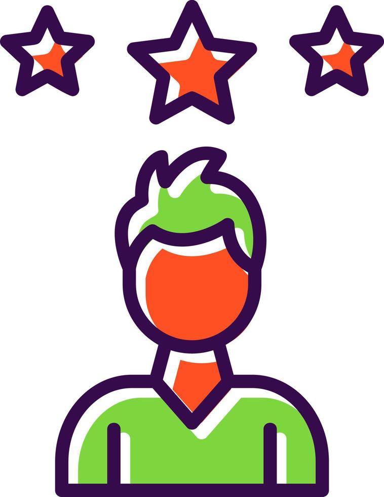 Rating Vector Icon Design