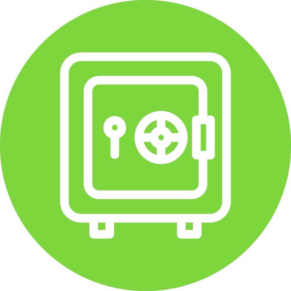 Safe Deposite Vector Icon Design