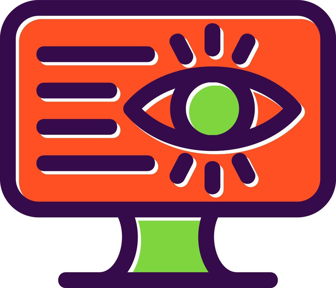 Online Privacy Vector Icon Design
