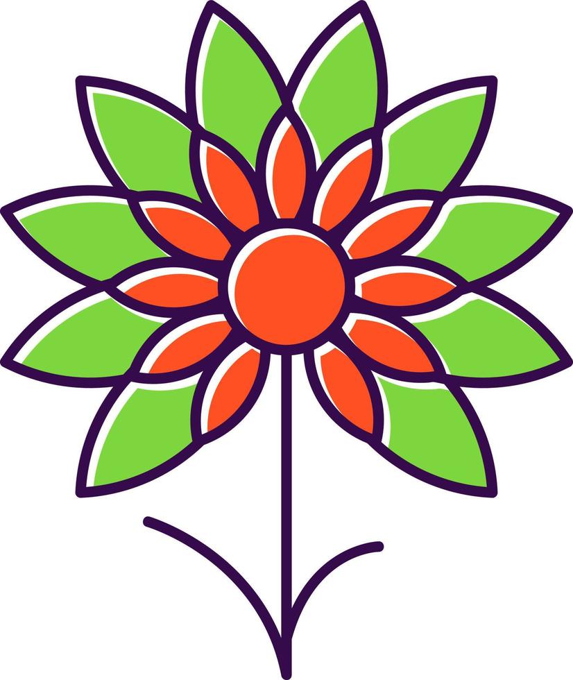 diseño de icono de vector de flores de cebollino