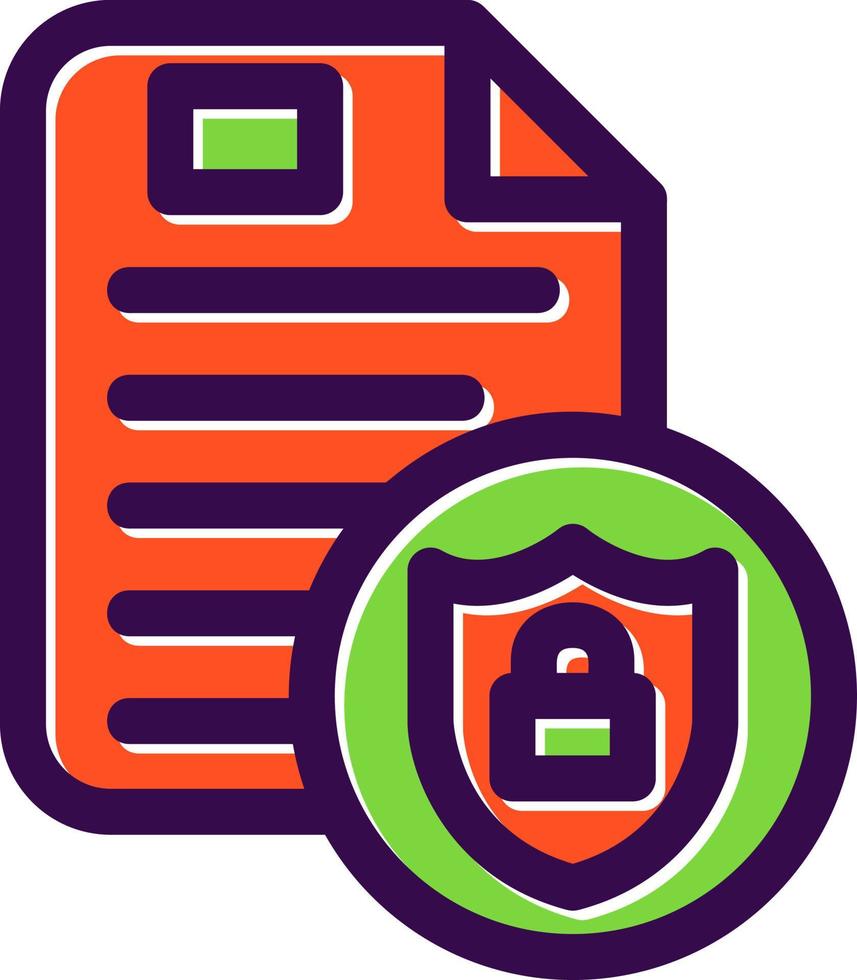 Privacy Policy Vector Icon Design
