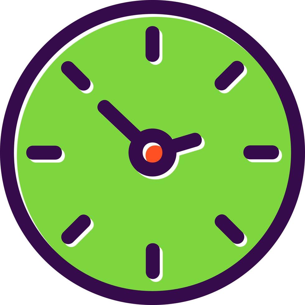 Clock Vector Icon Design