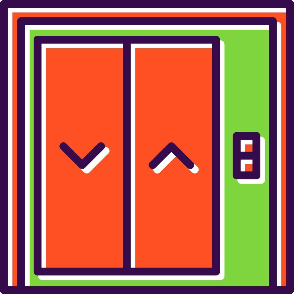 Elevator Vector Icon Design