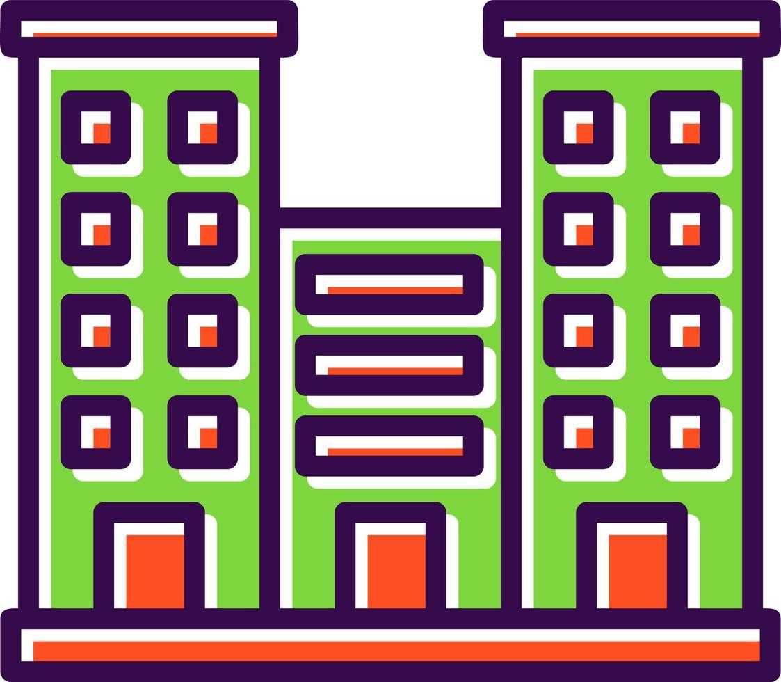 Condominium Vector Icon Design