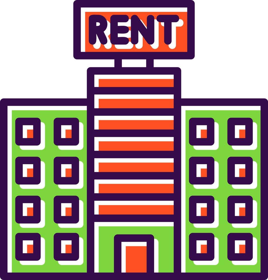 For Rent Vector Icon Design