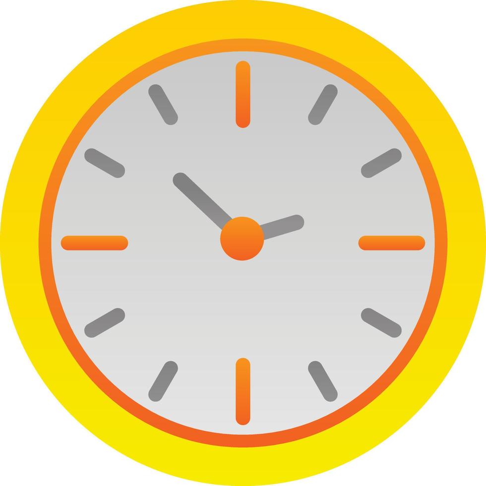 Clock Vector Icon Design