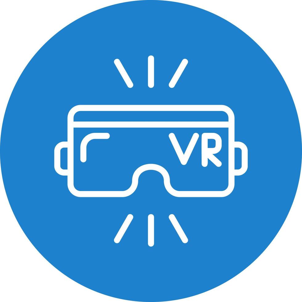 Virtual Reality Vector Icon Design