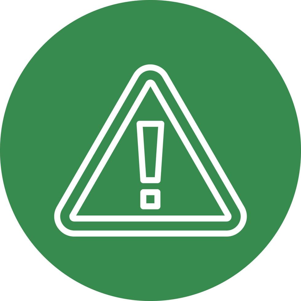 Caution Vector Icon Design