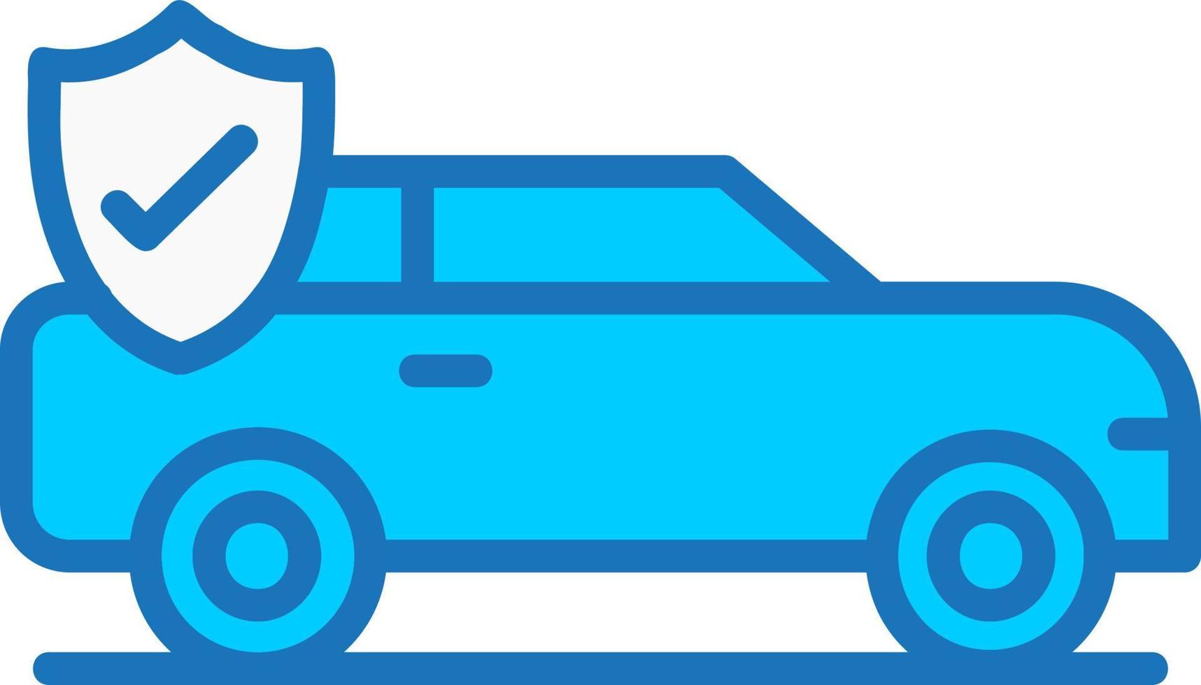 Car Insurance Vector Icon