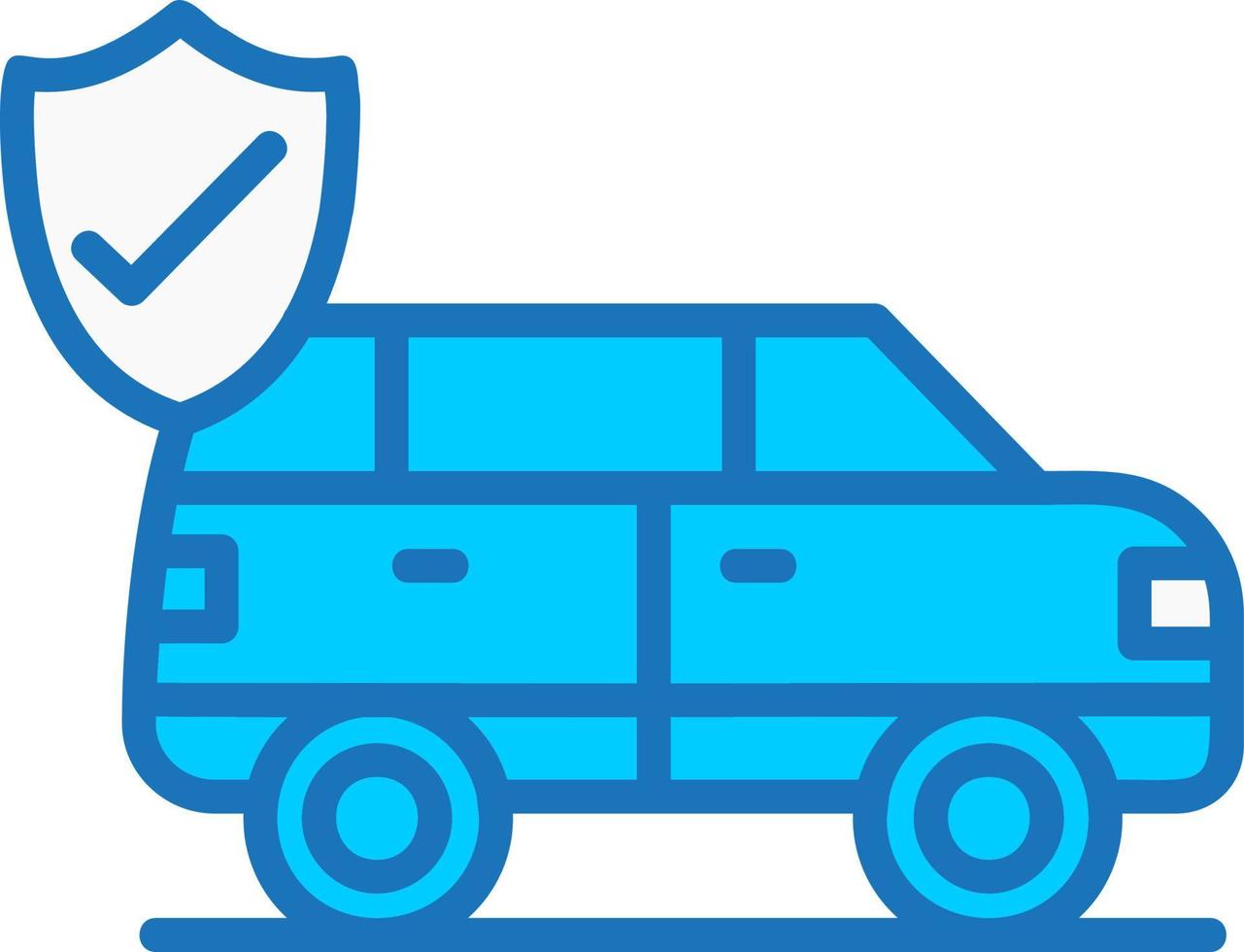 Car Insurance Vector Icon