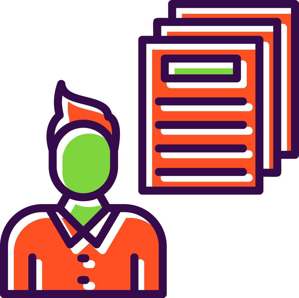Burden Vector Icon Design
