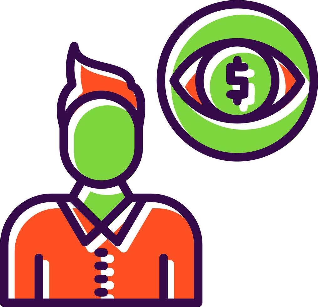 Obsession Vector Icon Design