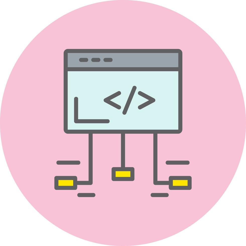 Frame Work Vector Icon