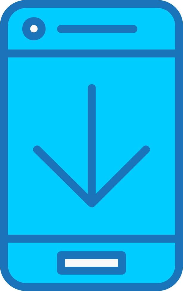 Down Vector Icon