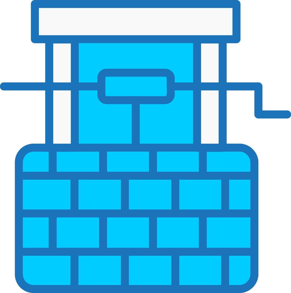 Water Well Vector Icon