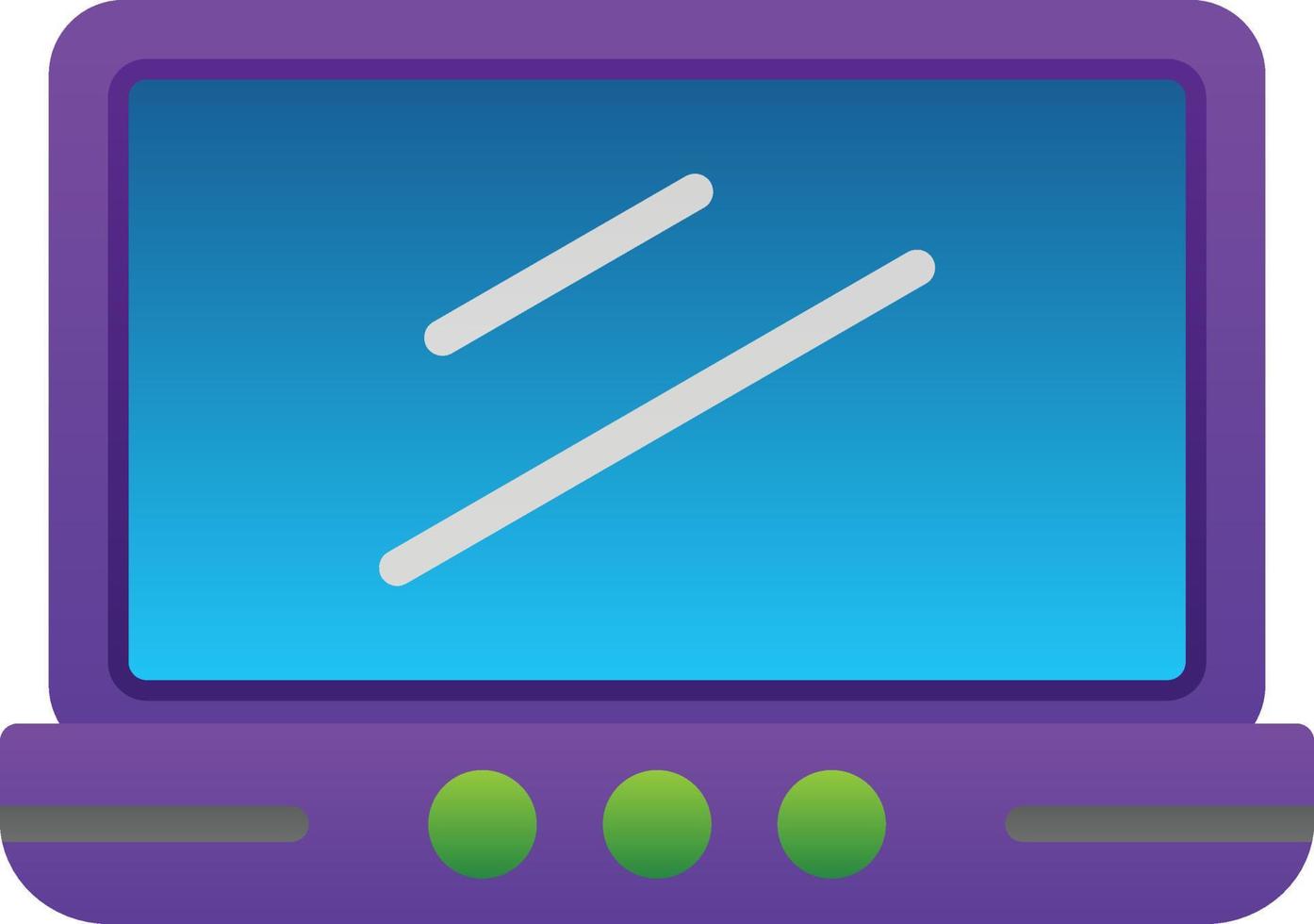Laptop Vector Icon Design