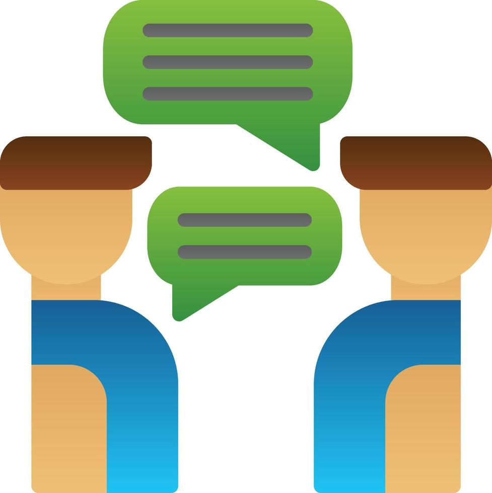Mediator Vector Icon Design