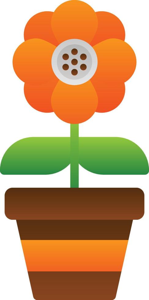 diseño de icono de vector de flor