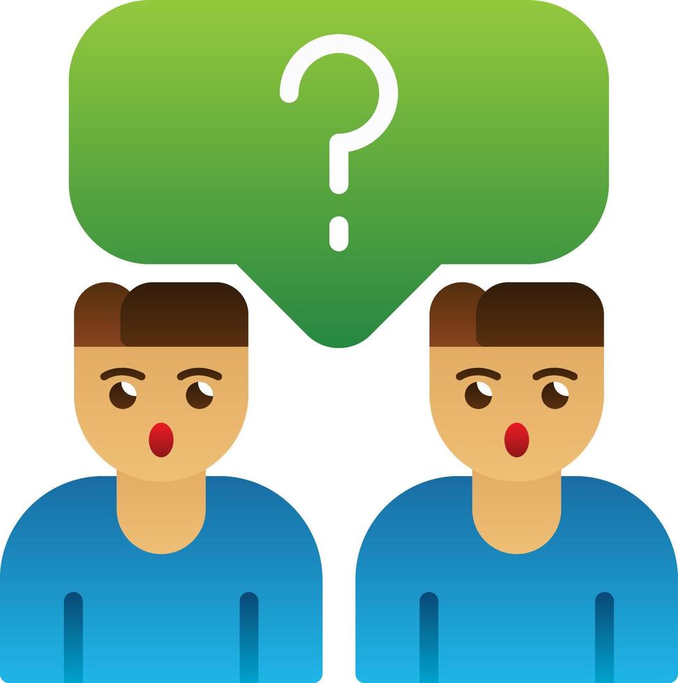 Question Vector Icon Design
