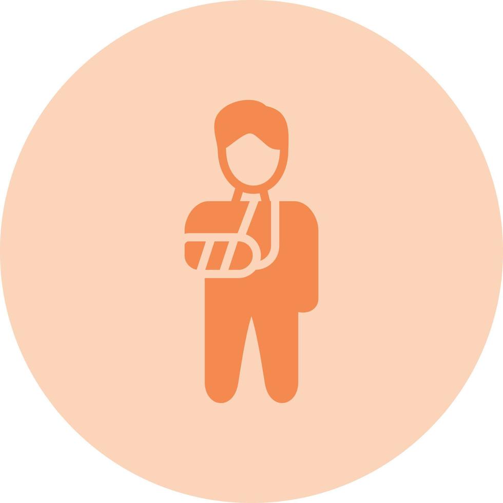 Wounded Vector Icon
