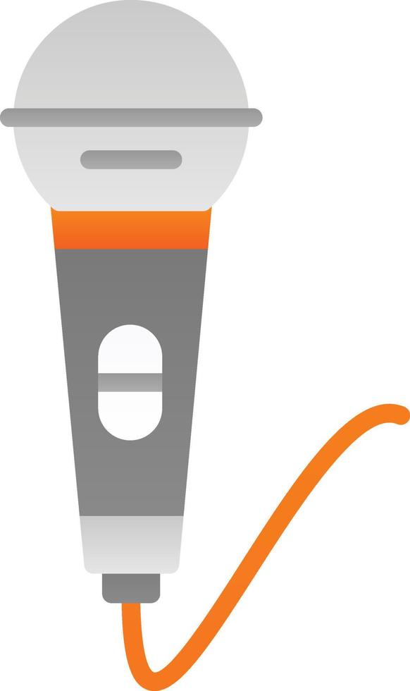 Mic Vector Icon Design