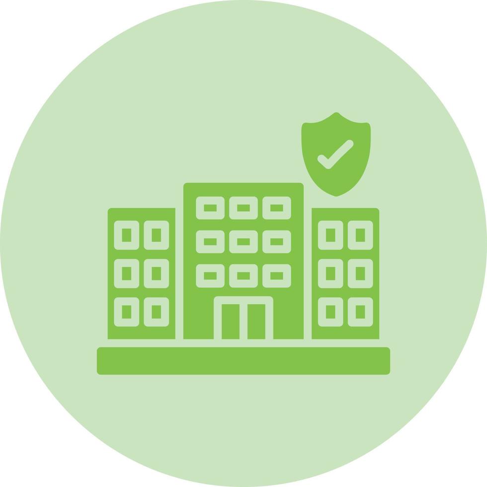 Building Insurance Vector Icon