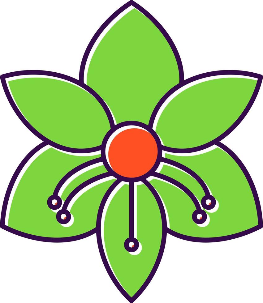 Amaryllis Vector Icon Design