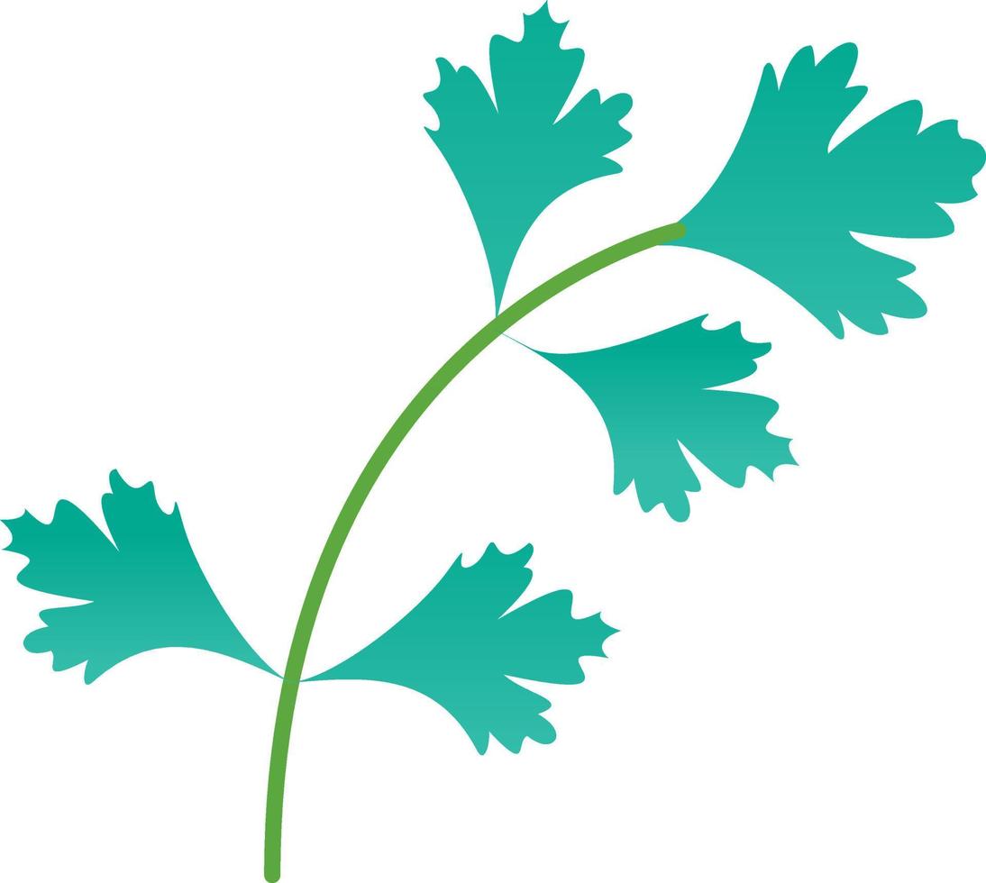 diseño de icono de vector de cilantro