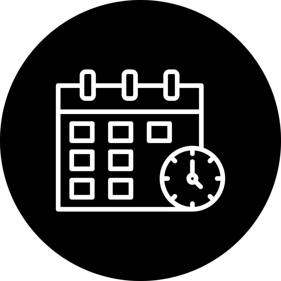 Period Time Vector Icon