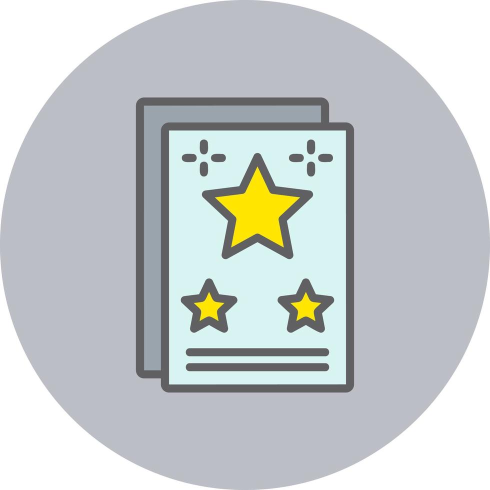 Greeting Card Vector Icon