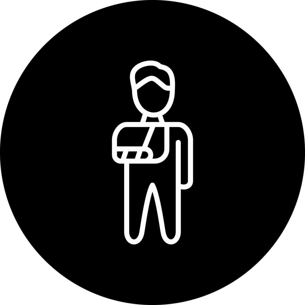 Wounded Vector Icon