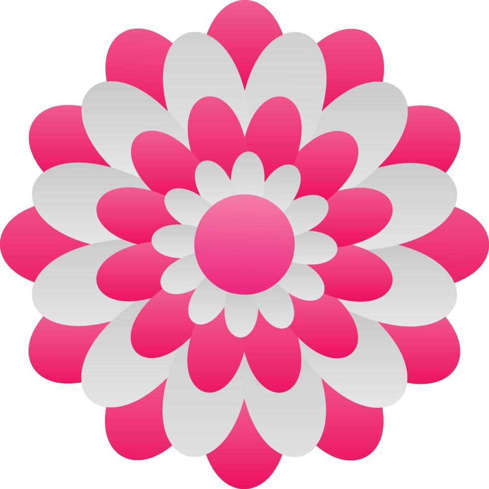 Chrysanthemum Vector Icon Design