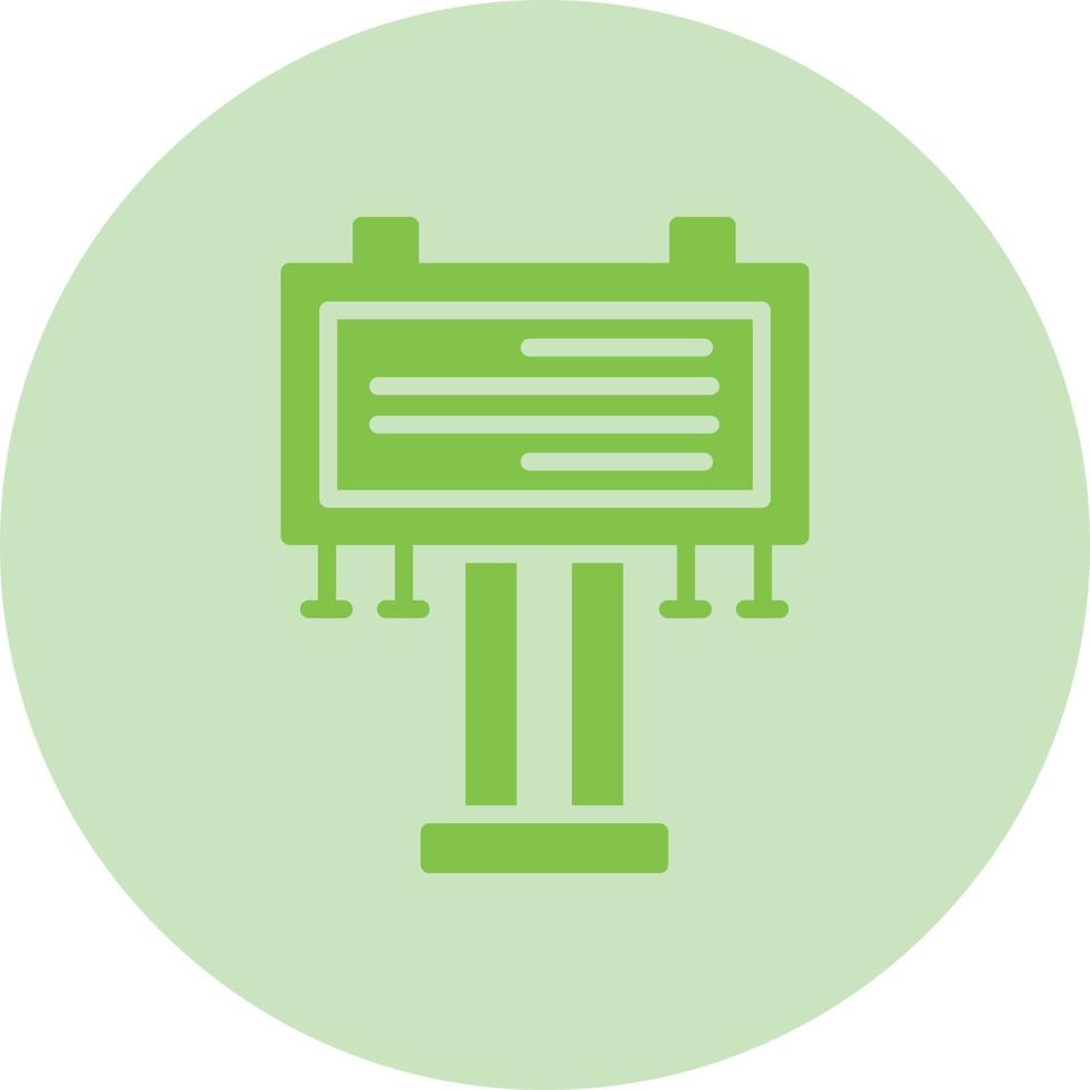 Billboard Vector Icon