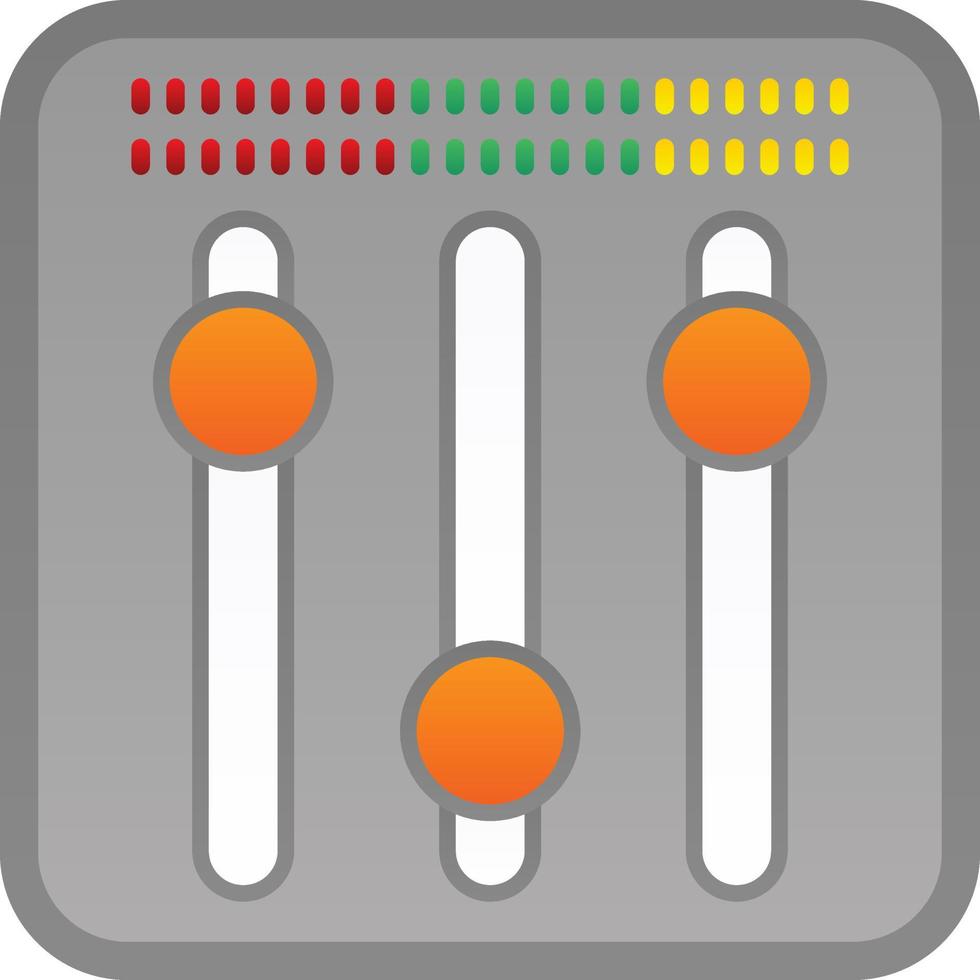 Equalizer Controller Vector Icon Design
