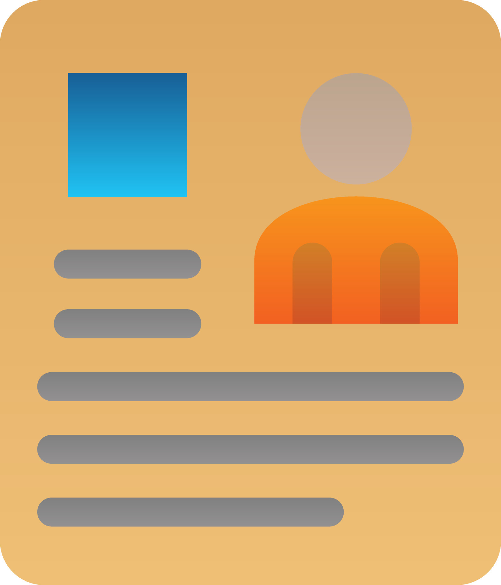 Personal Information Vector Icon Design 16497238 Vector Art at Vecteezy