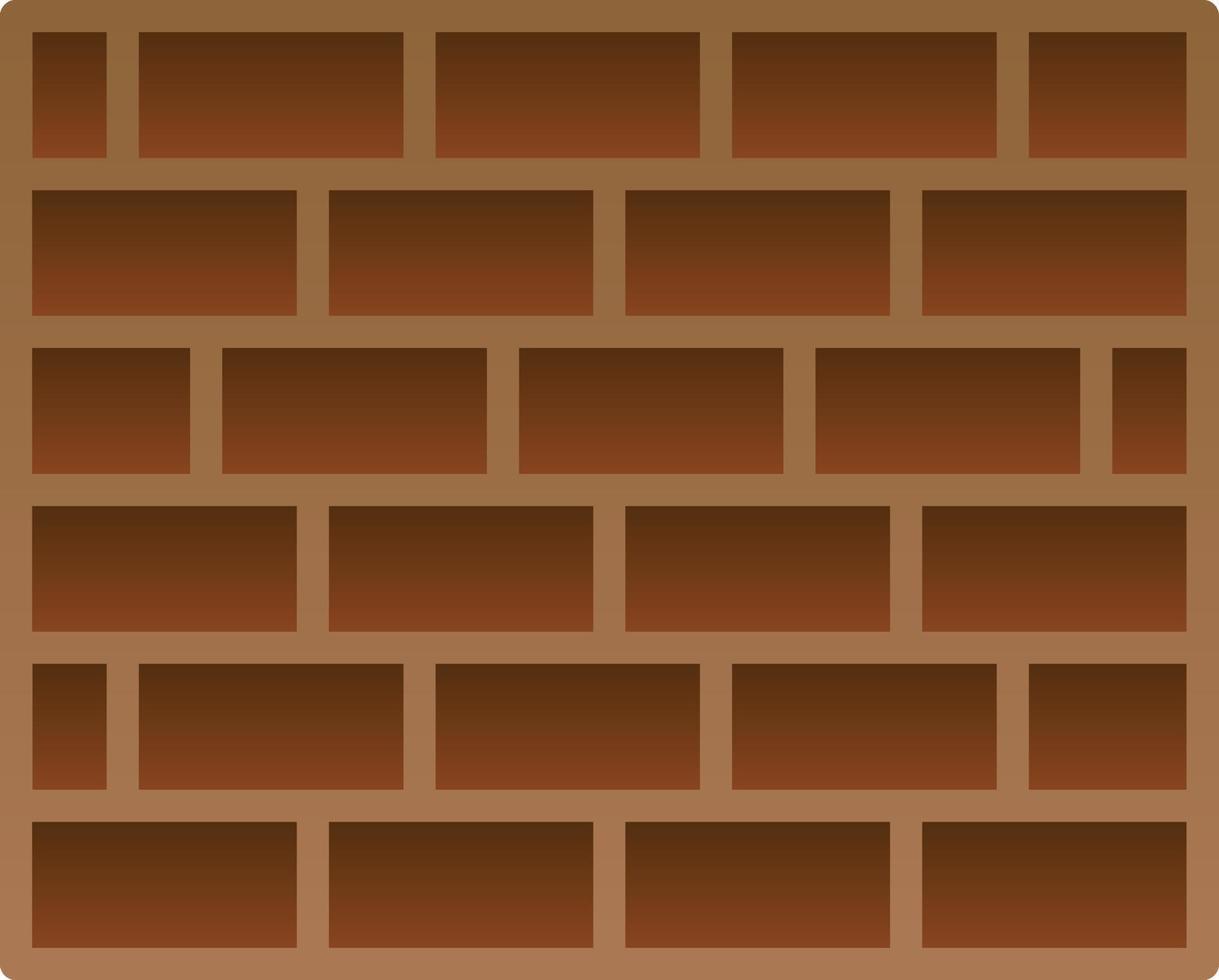 Brickwall Vector Icon Design