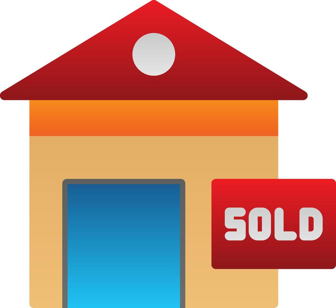 Sold Vector Icon Design