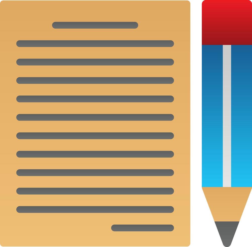 Contract Vector Icon Design