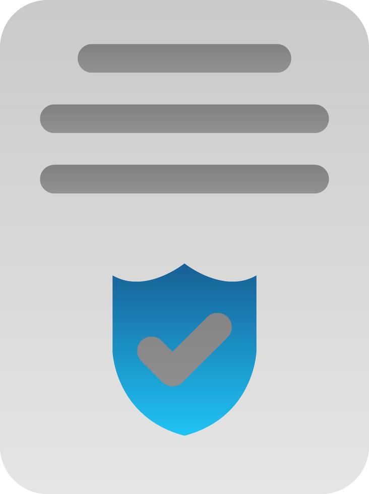 Consent Vector Icon Design