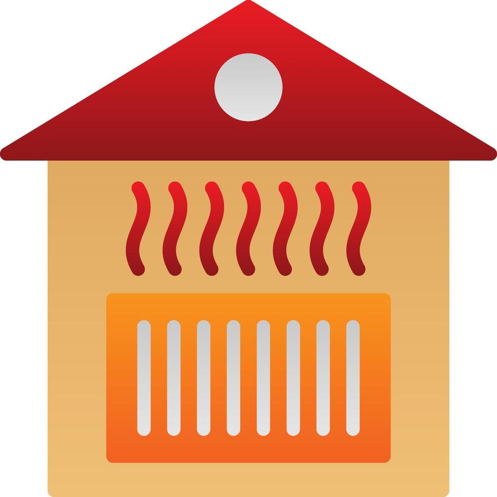 Heating Vector Icon Design
