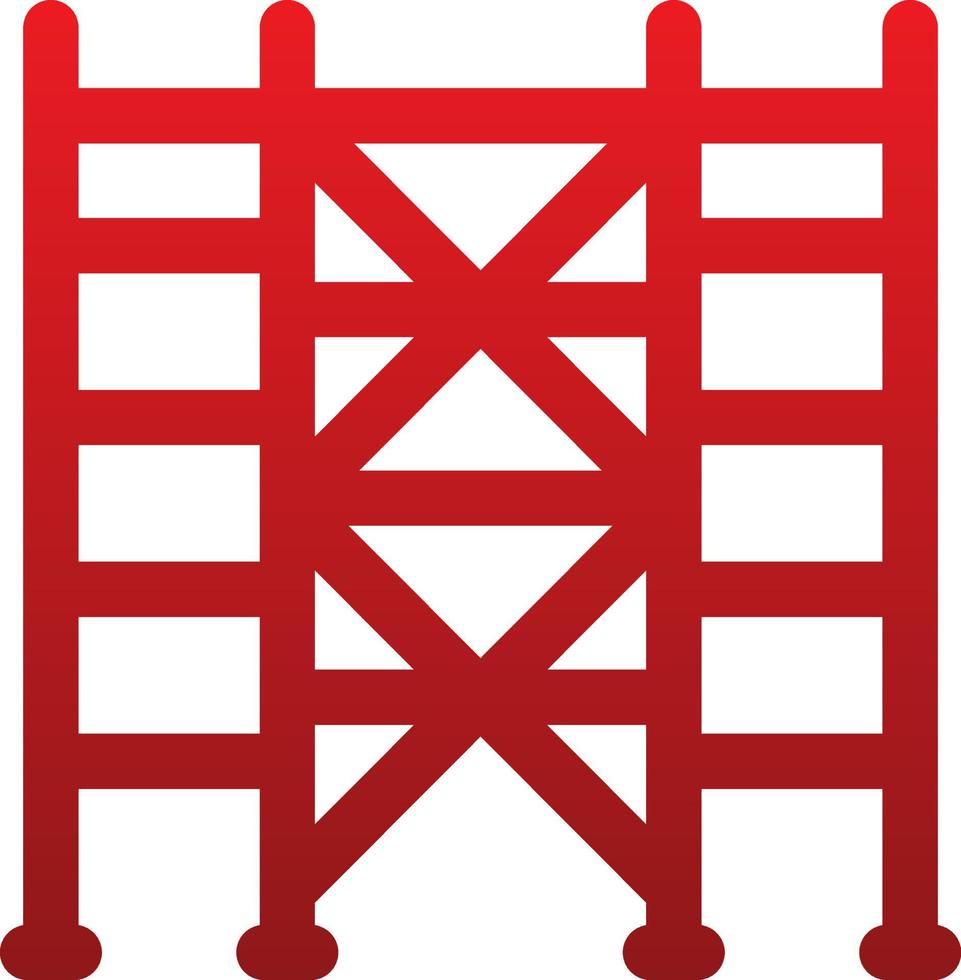 Scaffolding Vector Icon Design