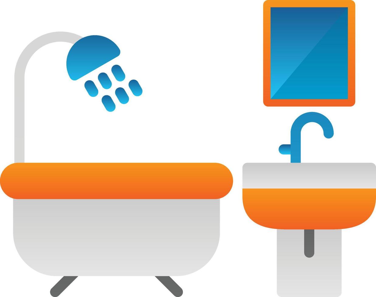 Bathroom Vector Icon Design