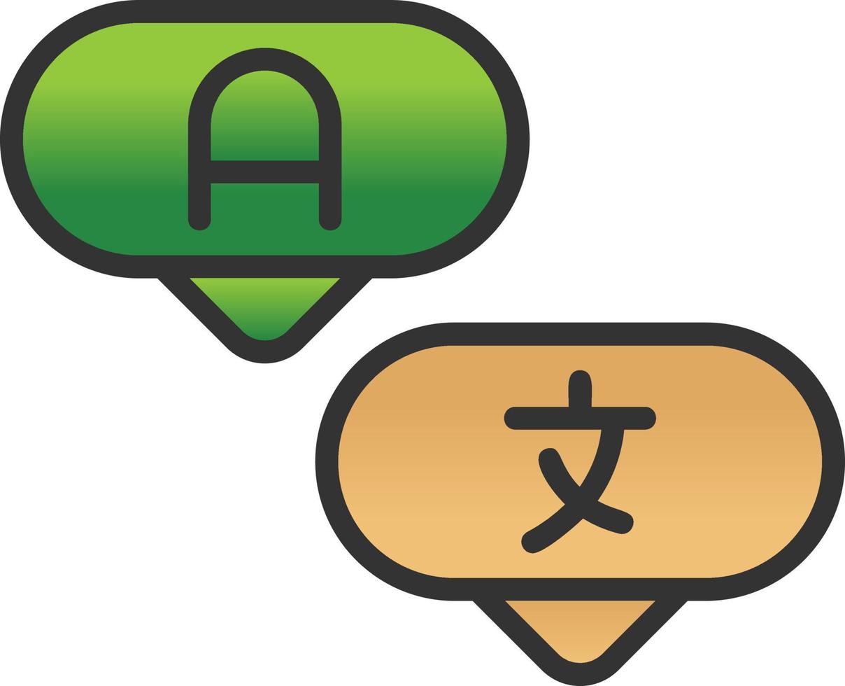 Translate Vector Icon Design