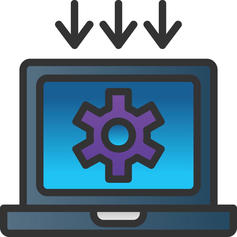 Data Processing Vector Icon Design