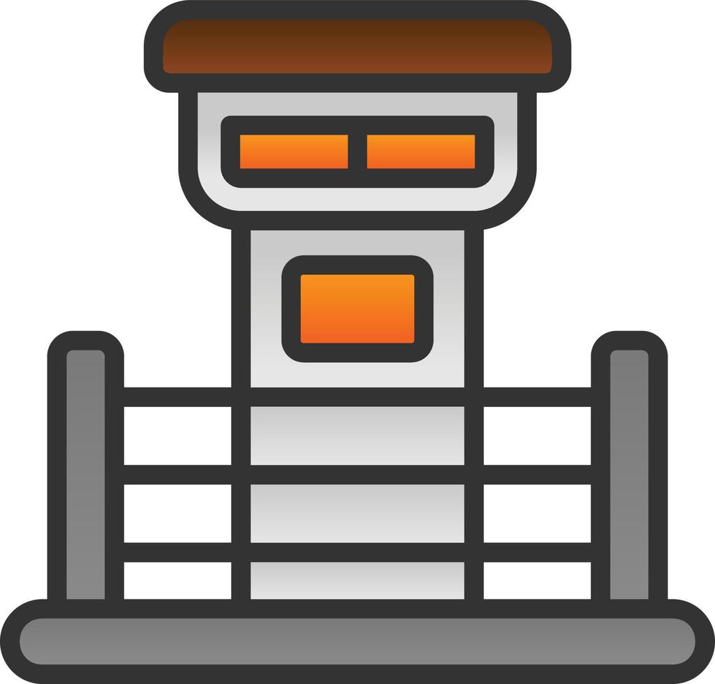 Tower Vector Icon Design