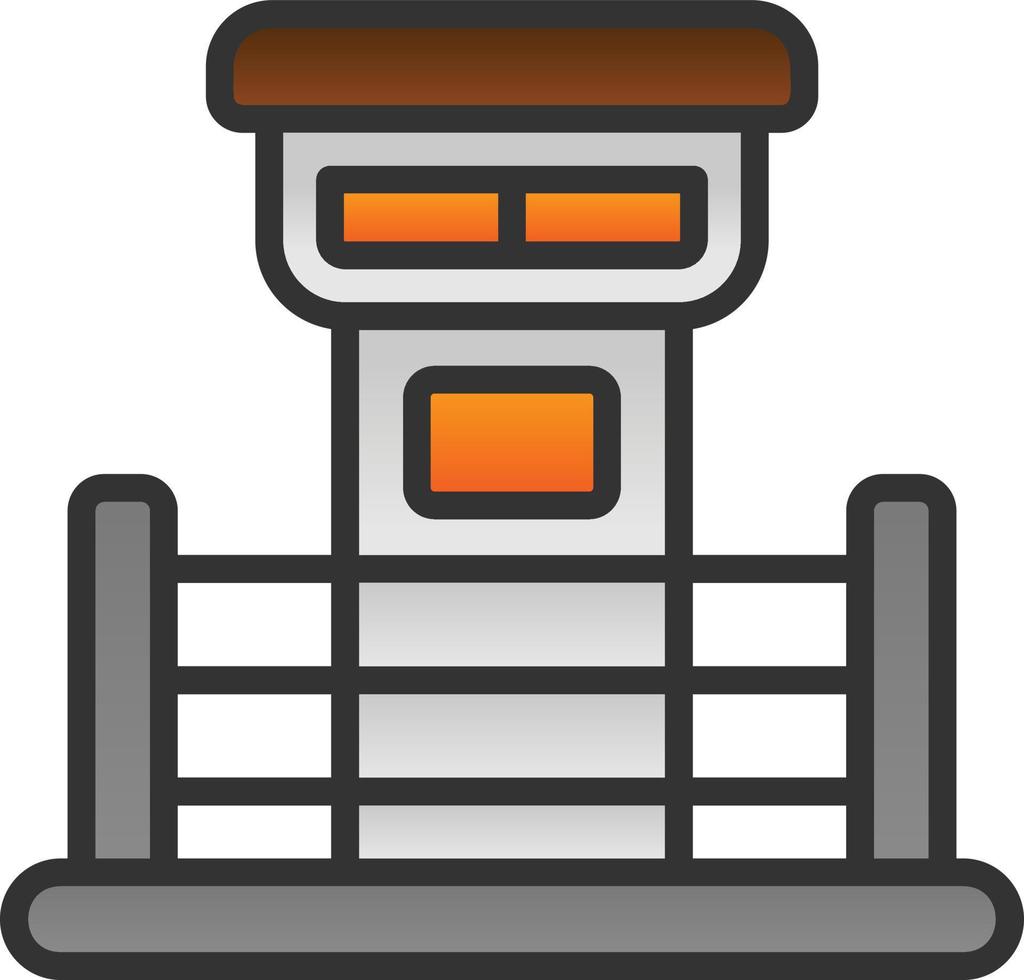 Tower Vector Icon Design