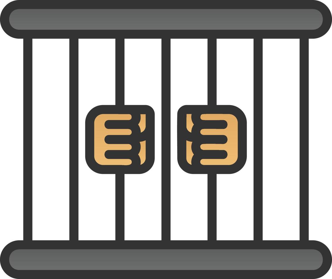 Jail Vector Icon Design