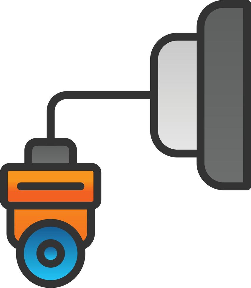 Cctv Vector Icon Design